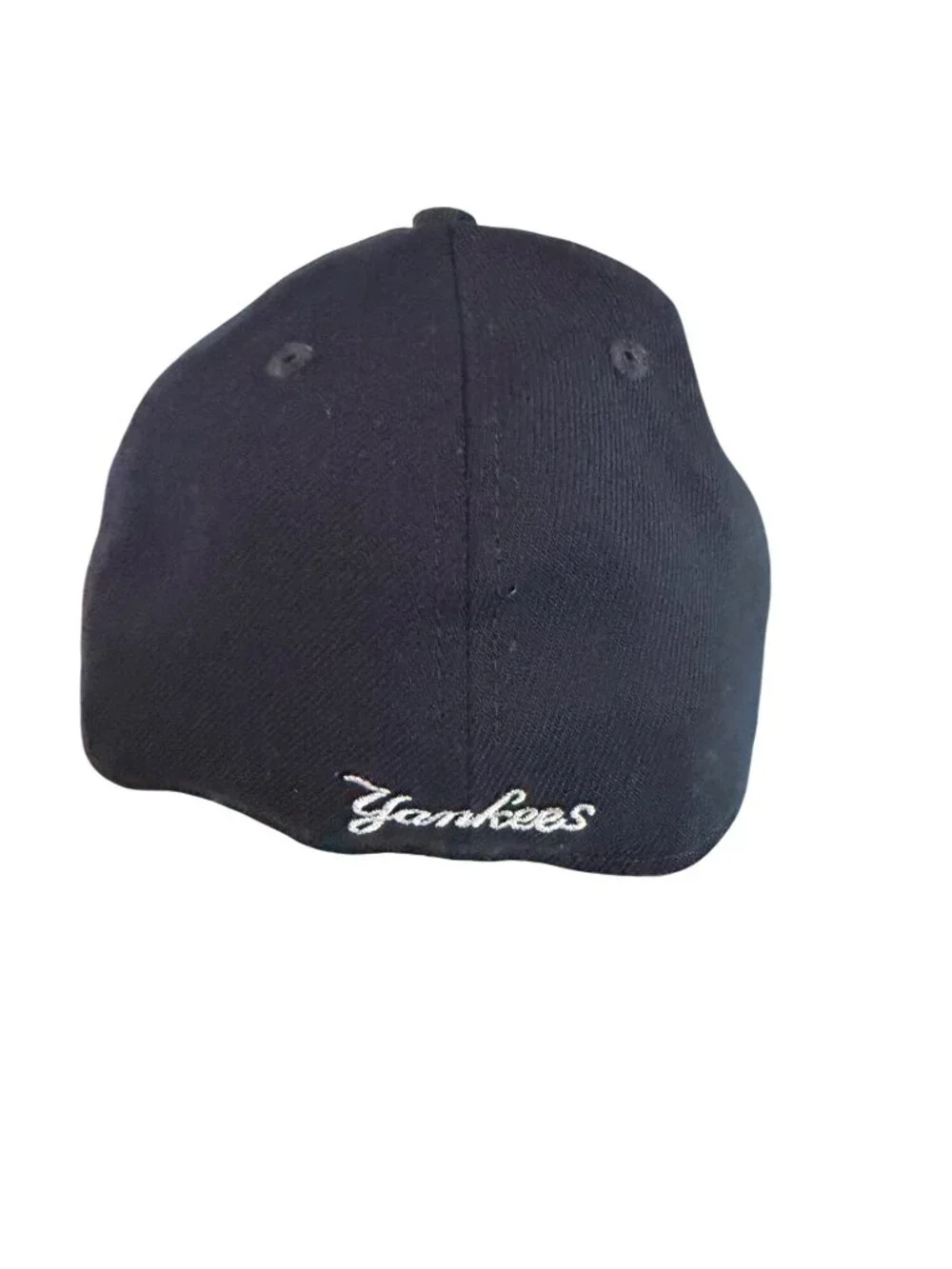 New Era 39THIRTY New York Yankees Youth Stretch Fit Baseball Cap Navy Blue Child